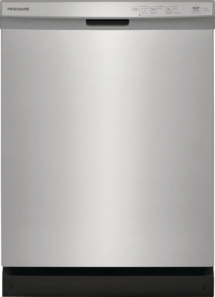 Frigidaire FDPC4314AS 24-Inch Built-In Dishwasher - Stainless Steel Finish | Quiet Operation, Energy Star Certified | Perfect for Small Kitchens & Apartments