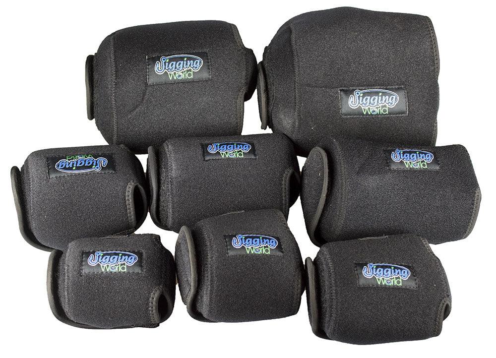 Jigging World Neoprene Reel Covers for Saltwater Fishing - Durable Conventional Reel Protection for Offshore & Surf Fishing Gear