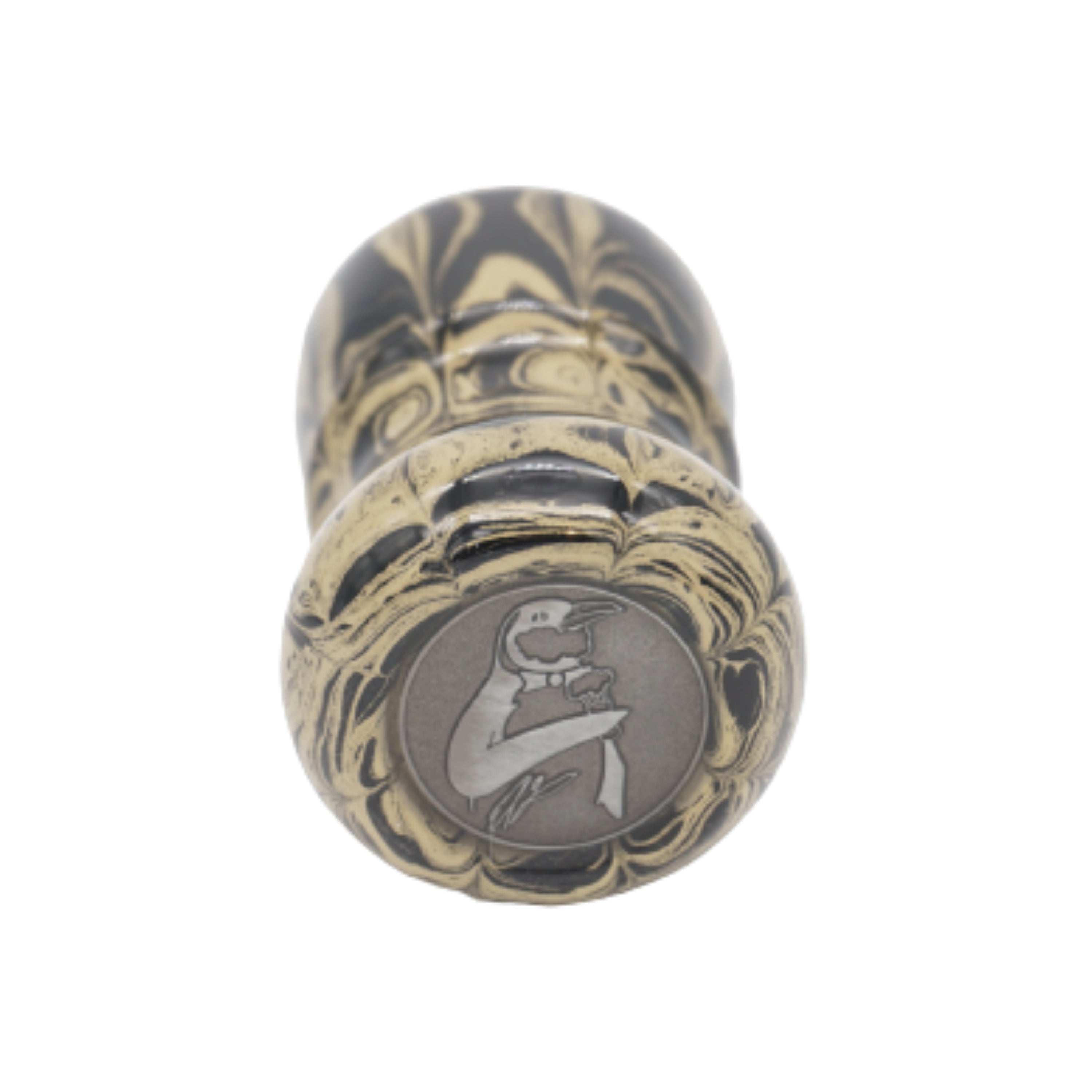 Premium Sand Ebonite Handcrafted Shaving Brush Handle - Fits 24mm & 26mm Knots - Perfect for Wet Shaving & Grooming Gifts for Men