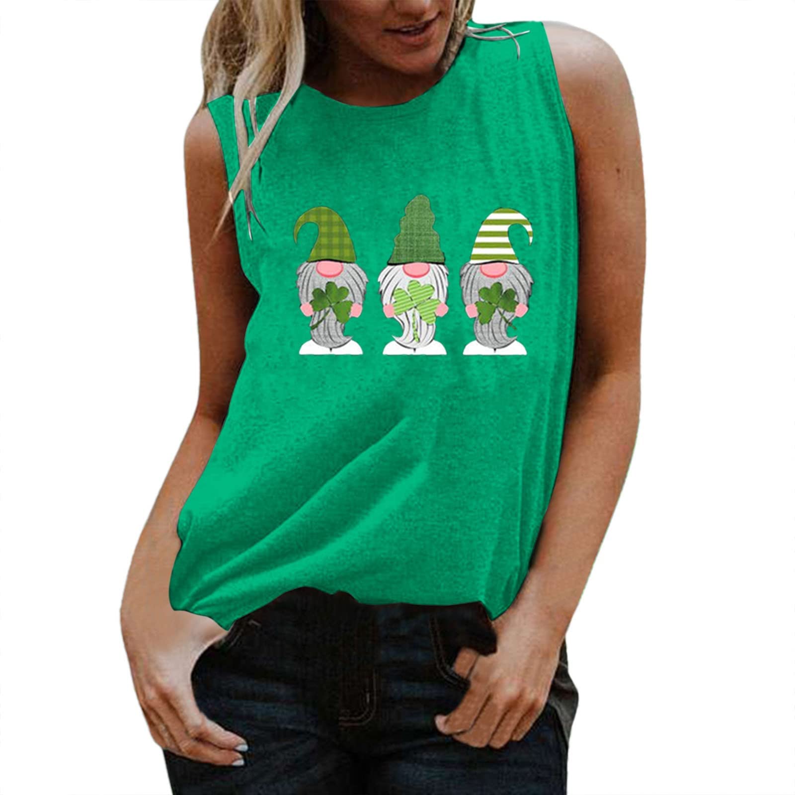 Women's Graphic Tank Top - Sleeveless Summer Beach Vest, Casual Vacation Shirt & Athletic Tee for Women | Perfect for Beach Outings, Gym Workouts & Summer Fashion