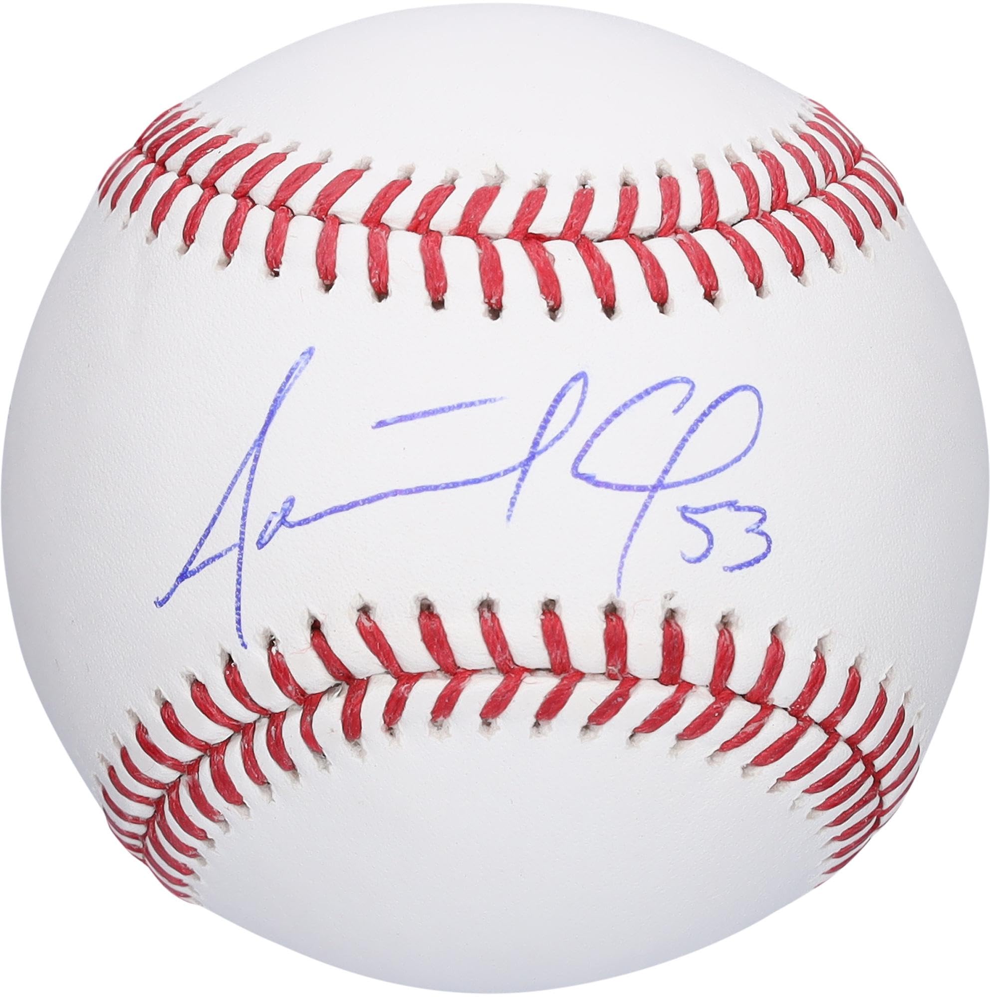 Adolis Garcia Texas Rangers Autographed Baseball - Official MLB Signed Baseball for Collectors & Fans - Perfect for Sports Memorabilia Displays & Gift Giving