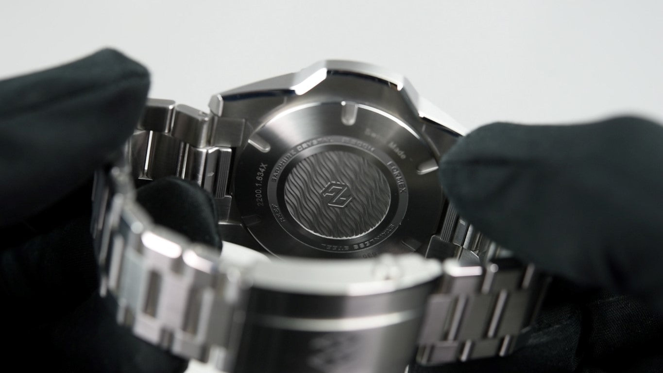 Formex REEF Automatic Chronometer 300m Waterproof Silver Black Steel Watch - Luxury Diving & Everyday Wear (Pre-Owned)