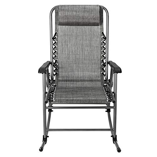 Best Folding Rocking Chairs for Outdoor Relaxation - Portable Leisure Chair for Backyard, Beach, Camping & Sporting Events | Perfect Patio, Poolside & Vacation Seating