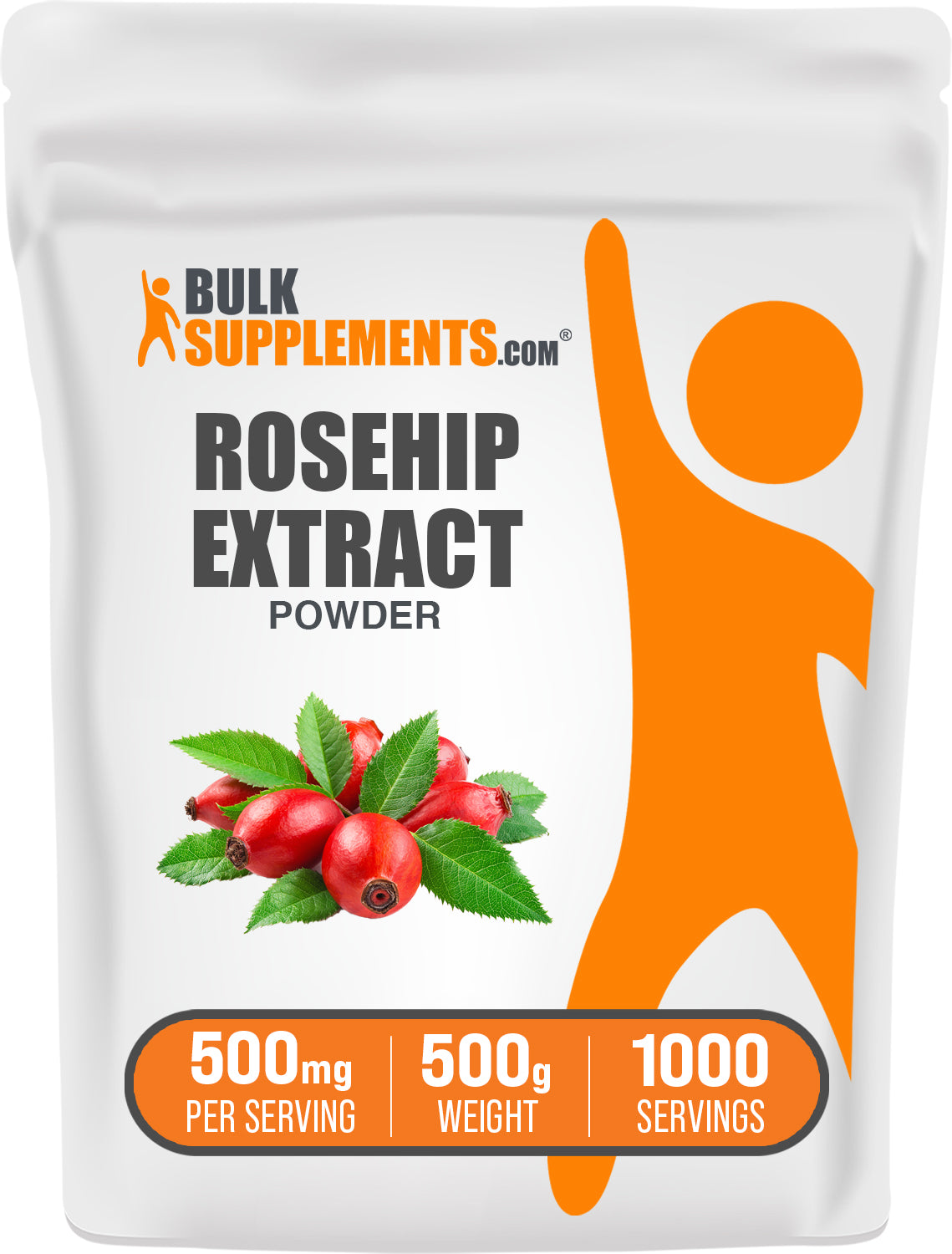 Organic Rosehip Extract Powder for Skin & Hair - Antioxidant-Rich Superfood Supplement for Glowing Skin, Anti-Aging & Immune Support - Perfect for Smoothies, Teas & DIY Beauty Recipes