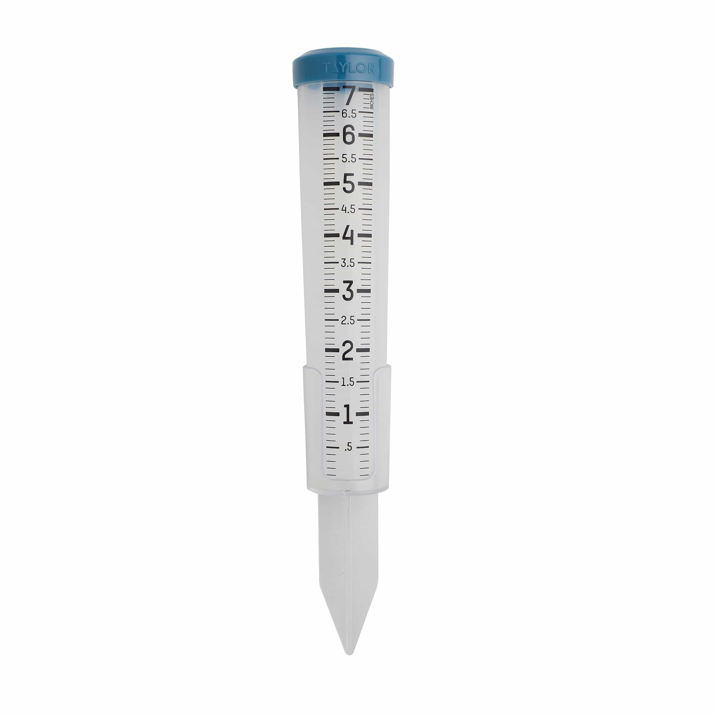 Accurate 7-Inch Silicone Rain Gauge for Outdoor Weather Measurement - Perfect for Garden, Lawn, and Backyard Use