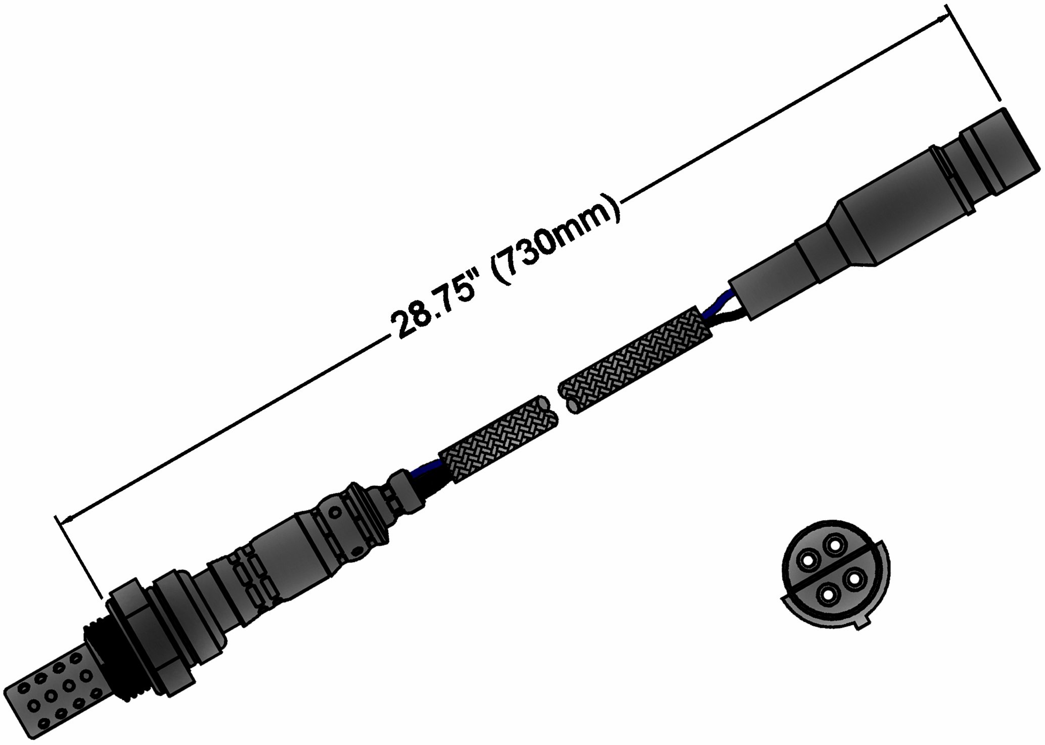 ACDelco Professional 213-1469 Heated Oxygen Sensor - Compatible with GM, Chevy, Buick, Cadillac | High Performance O2 Sensor for Improved Fuel Efficiency & Emissions | Perfect for Engine Tuning & Diagnostics