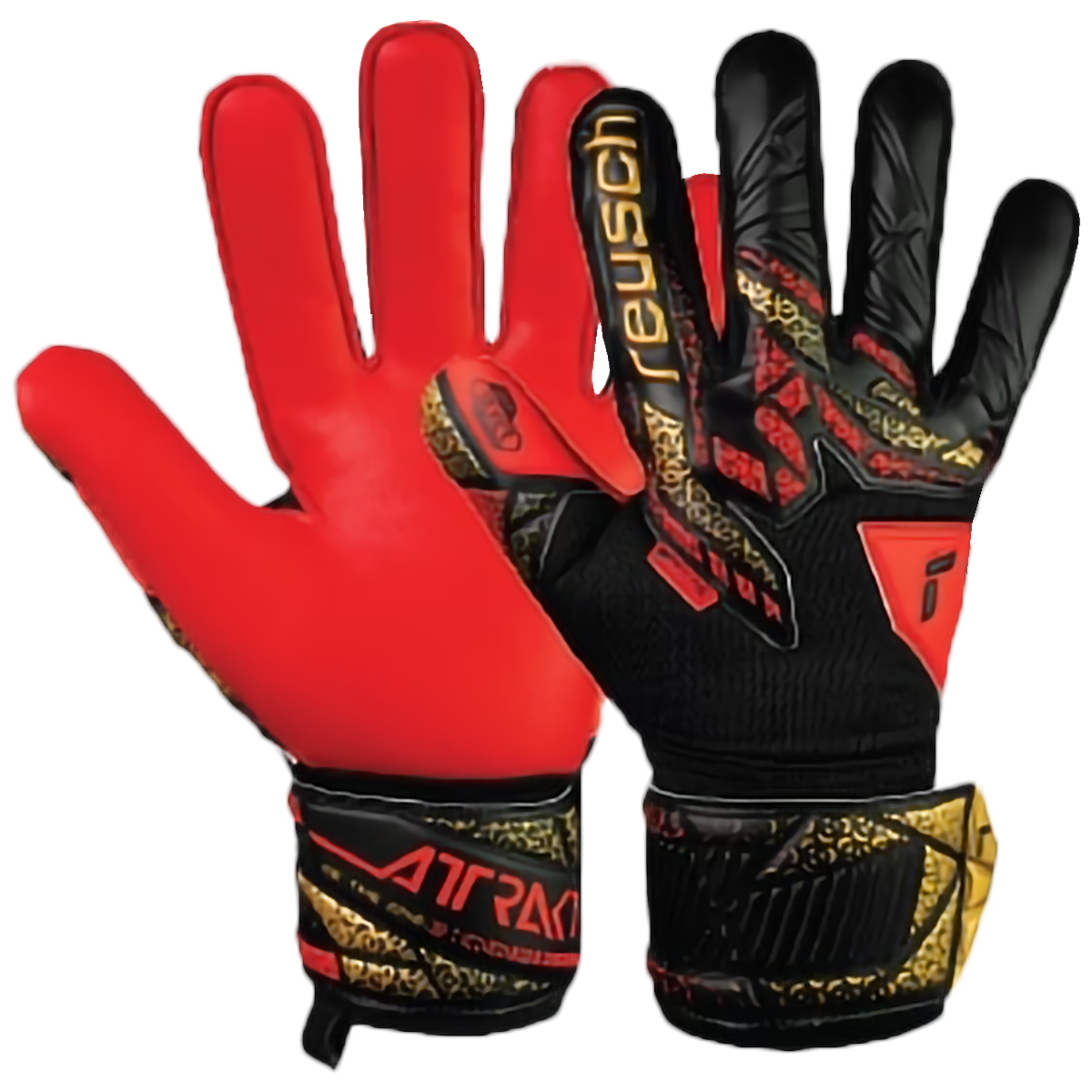 7075-Black/Gold/Fiery Red
