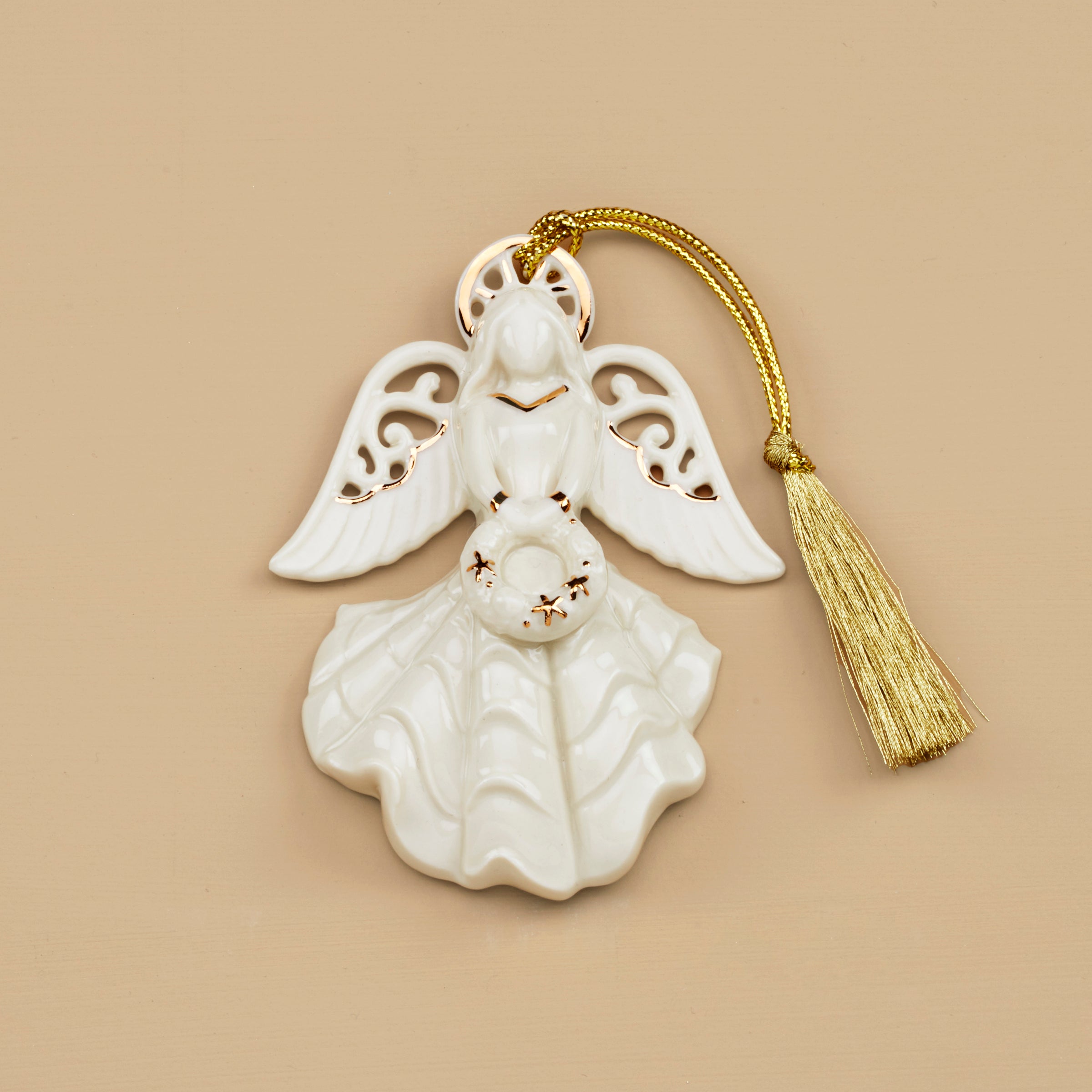 2024 Angel of the Sea Christmas Ornament - Handmade Glass Figurine for Holiday Tree Decor, Gift & Home Decoration | Perfect for Xmas, Wedding, Baby Shower & Special Occasions