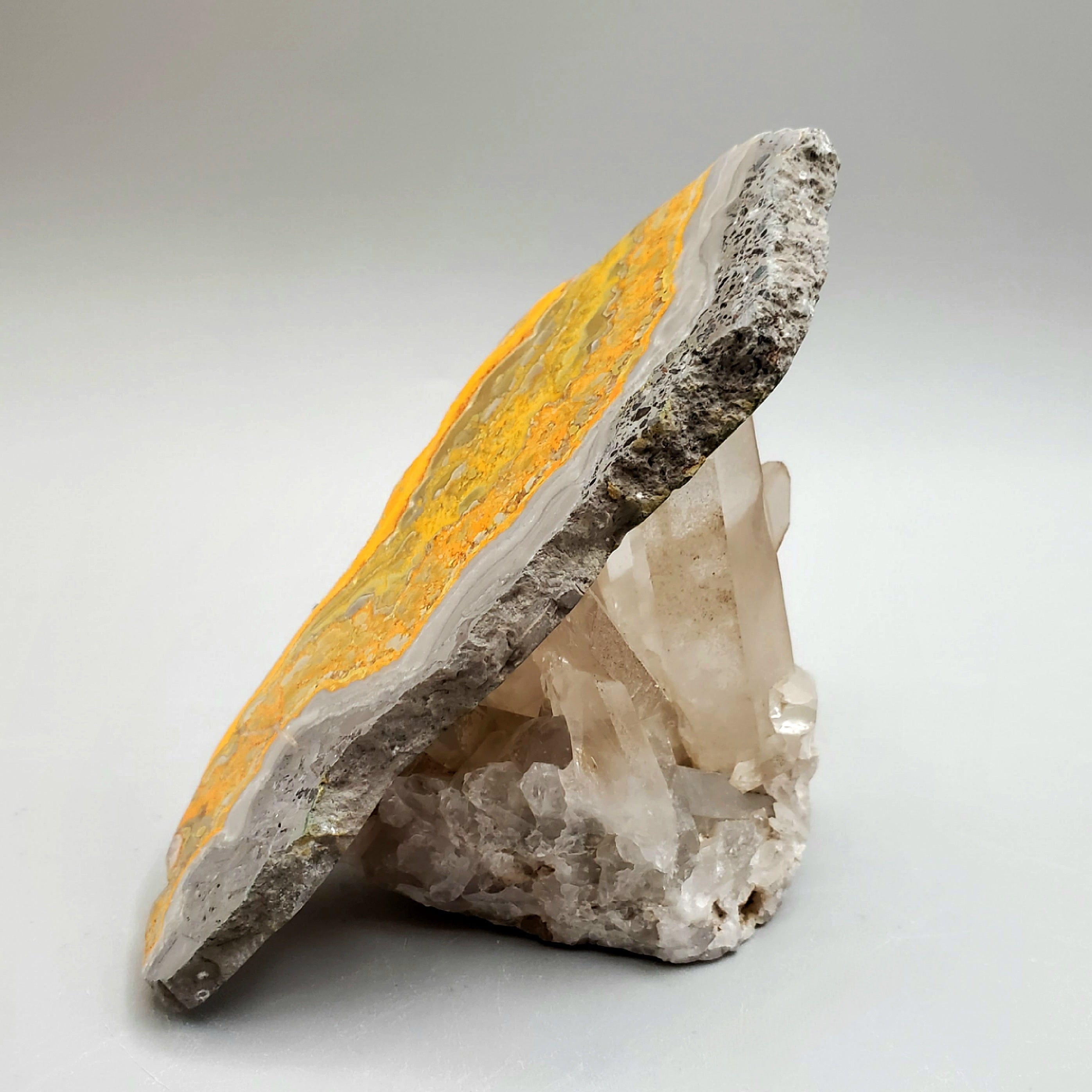 Natural Bumblebee Jasper Slab - Unique Healing Crystal for Meditation, Reiki & Home Decor | Perfect for Jewelry Making, Crystal Grids & Spiritual Gifts