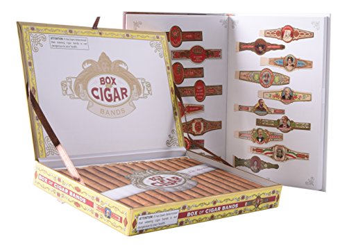 Premium Cigar Bands Collection - 100 Assorted Vintage & Modern Cigar Labels for DIY Crafts, Scrapbooking, and Home Decor
