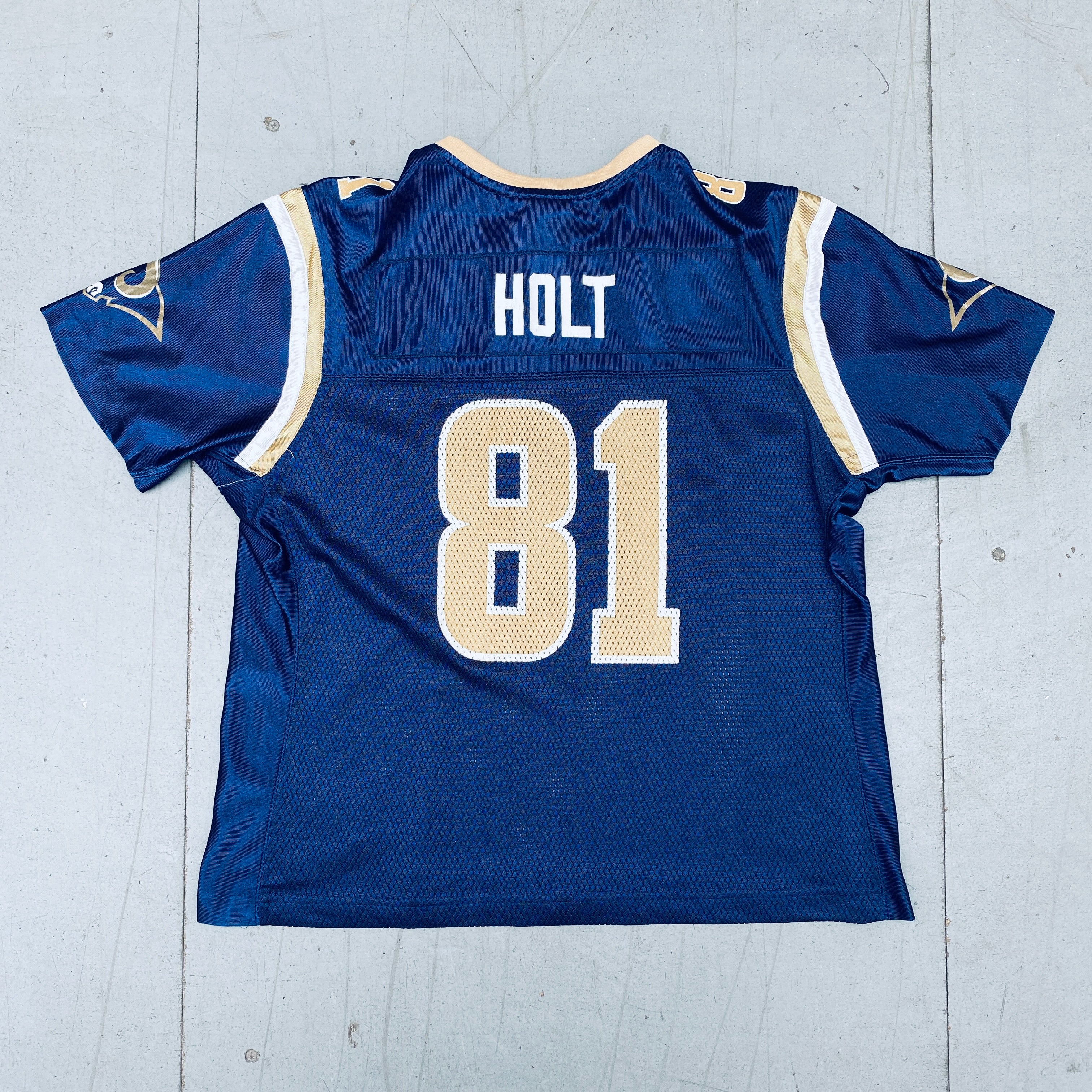 St. Louis Rams Torry Holt 2004-05 Women's XL Jersey - Vintage NFL Football Fan Gear for Game Day & Collectors