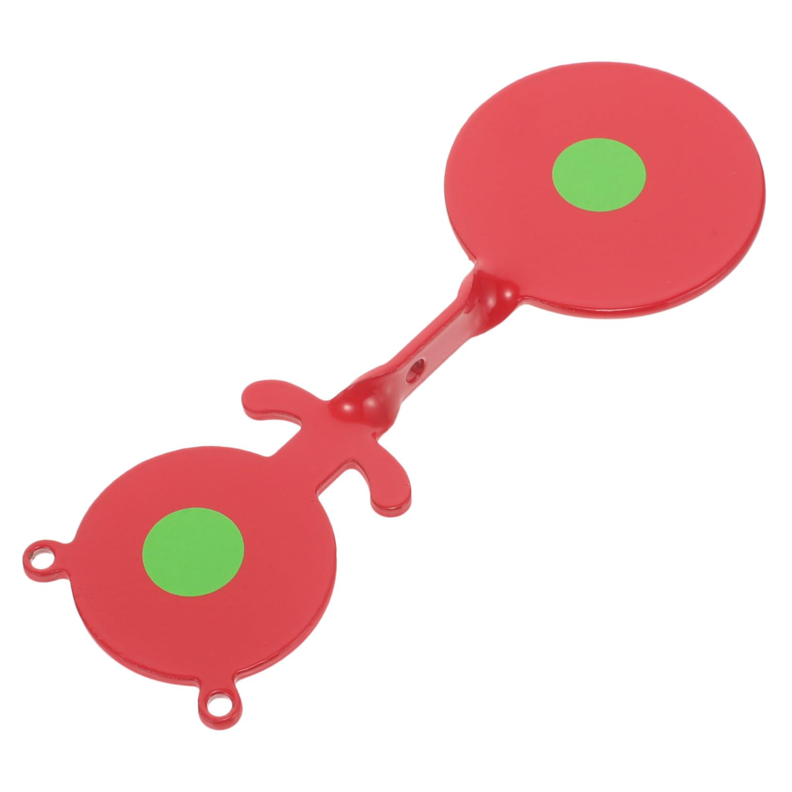 Premium Red Iron Outdoor Game Toy - Fun Plaything for Backyard, Picnic & Camping Activities