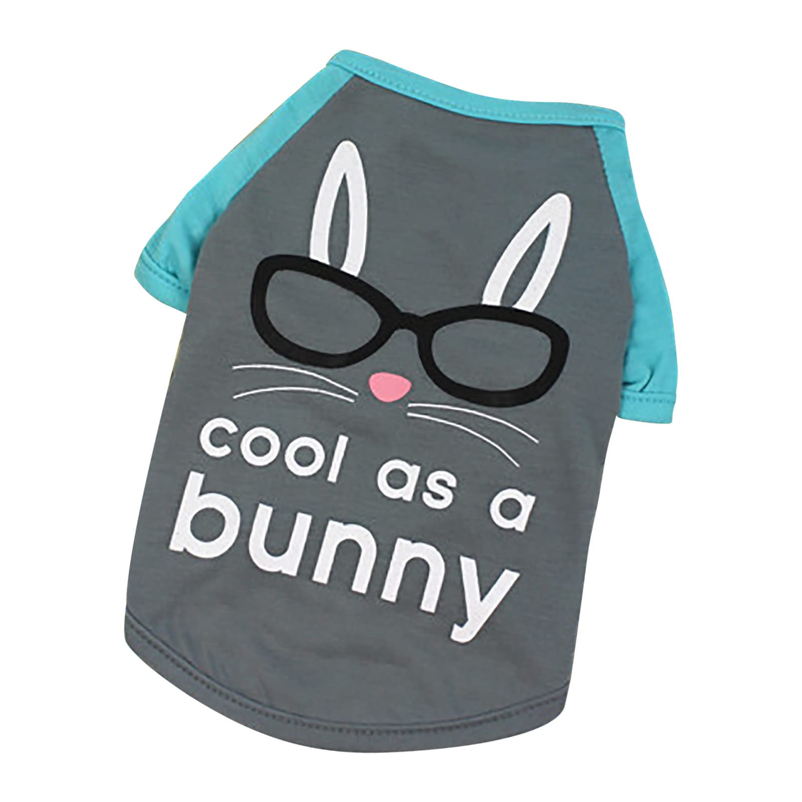 Breathable Loose Fit Dog & Cat T-Shirt - Soft Pullover Pet Apparel for Small Puppies & Kittens (Grey, X-Small) - Perfect for Indoor Play & Photo Shoots