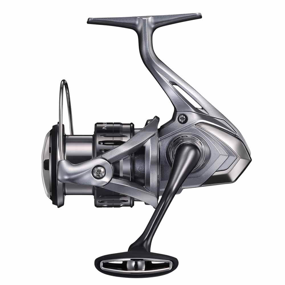 Shimano NASCI FC Spinning Fishing Reel - Lightweight Saltwater & Freshwater Spinning Reel for Bass, Trout & Saltwater Fishing - Perfect for Surf, Pier & Boat Fishing