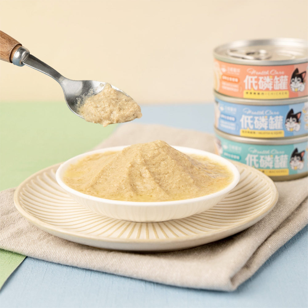 Low Phosphorus Chicken Complete Balanced Cat Food for Kidney Health - Premium Wet Canned Food for Adult & Senior Cats with Renal Issues - Perfect for Mealtime & Special Dietary Needs