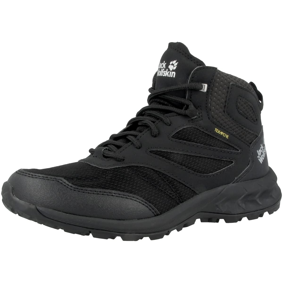Jack Wolfskin Women's High Rise Hiking Shoes - Waterproof Outdoor Trekking Boots for Trail Walking & Mountain Climbing | Perfect for Camping, Backpacking & Adventure Travel