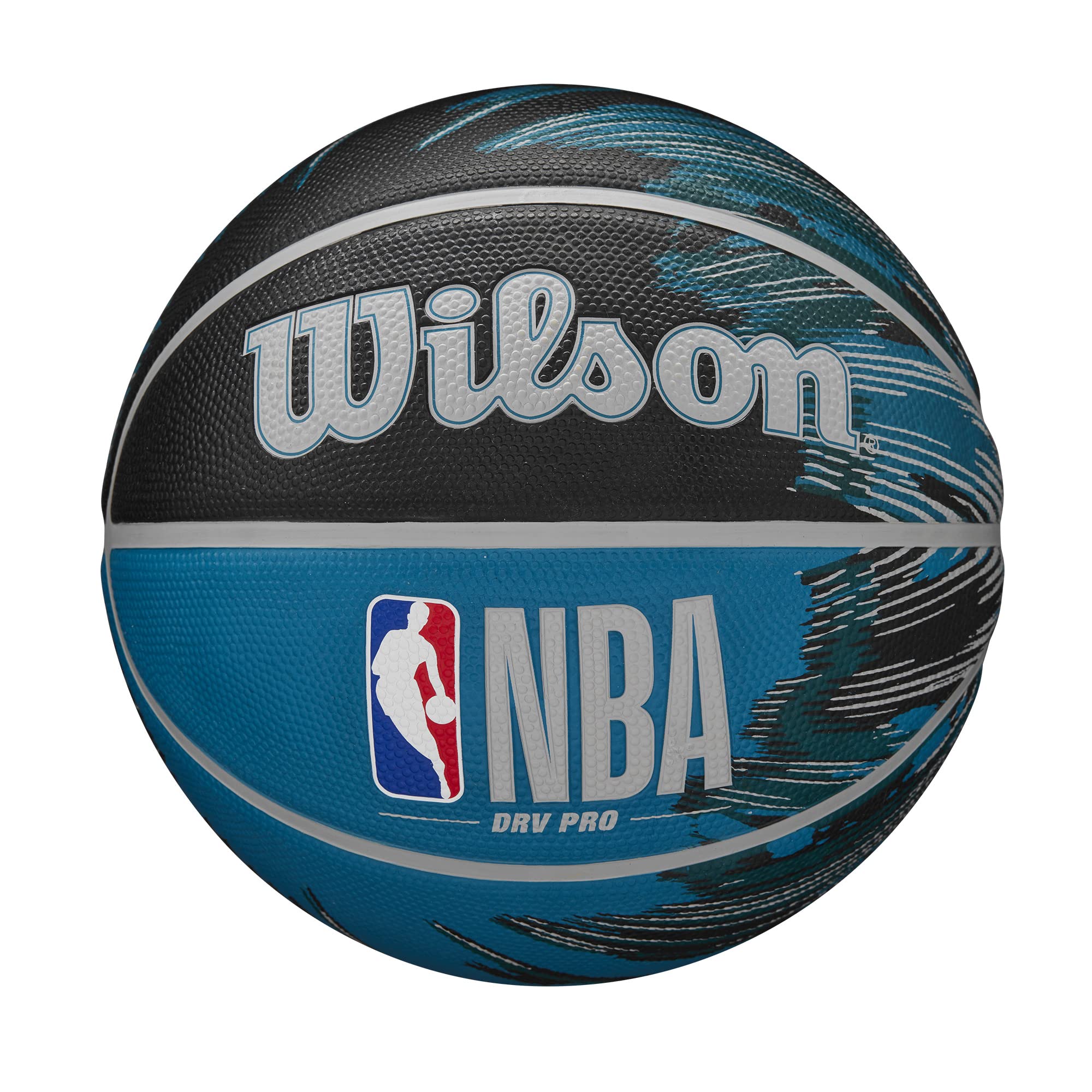 Wilson NBA DRV Basketball - Indoor/Outdoor Game Ball for Courts & Street Play