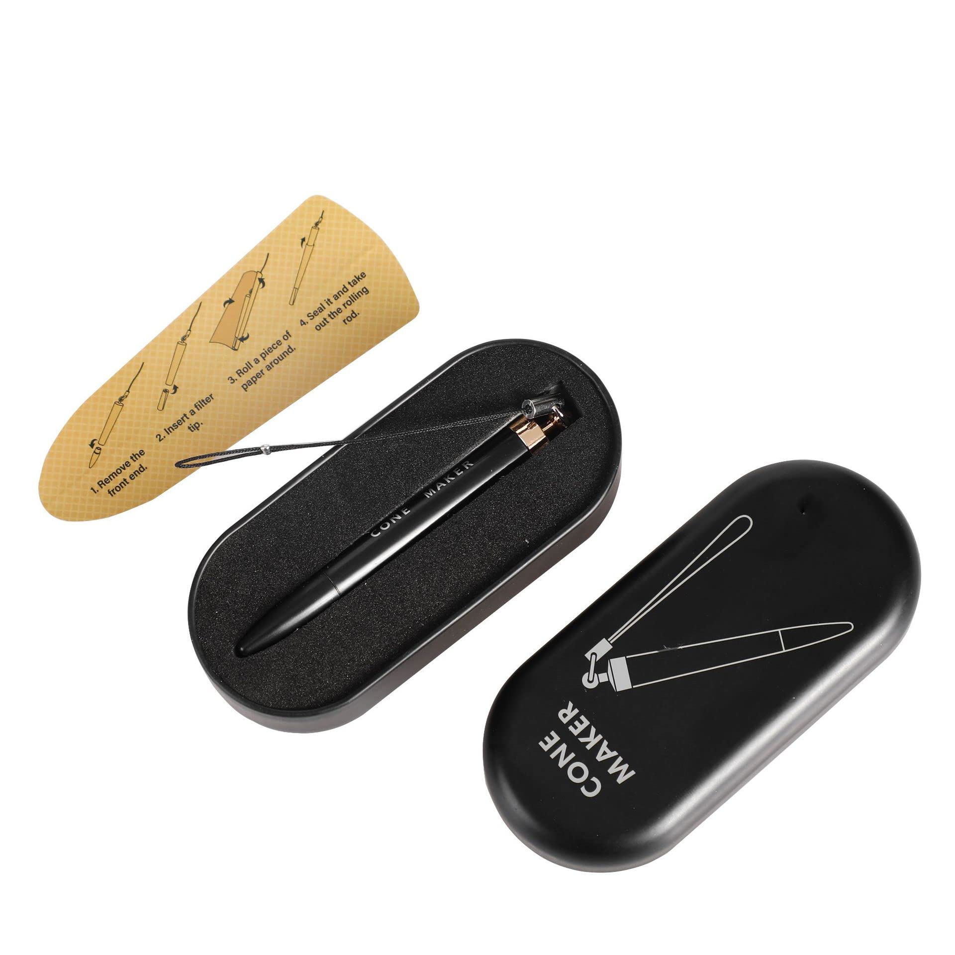VOVCIG Pre Rolled Cones Maker - Cigarette Rolling Machine with Cone Roller for Perfect DIY Cigarettes | Ideal for Home Use, Parties & Travel