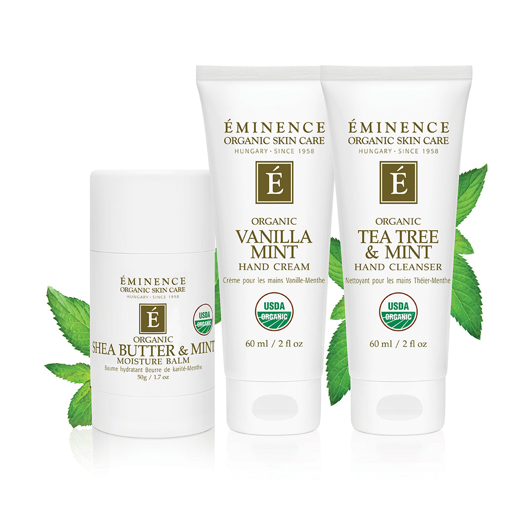 Eminence Organics Vanilla Mint Hand Cream - Moisturizing & Nourishing for Dry Skin - Perfect for Winter Care & Daily Hydration