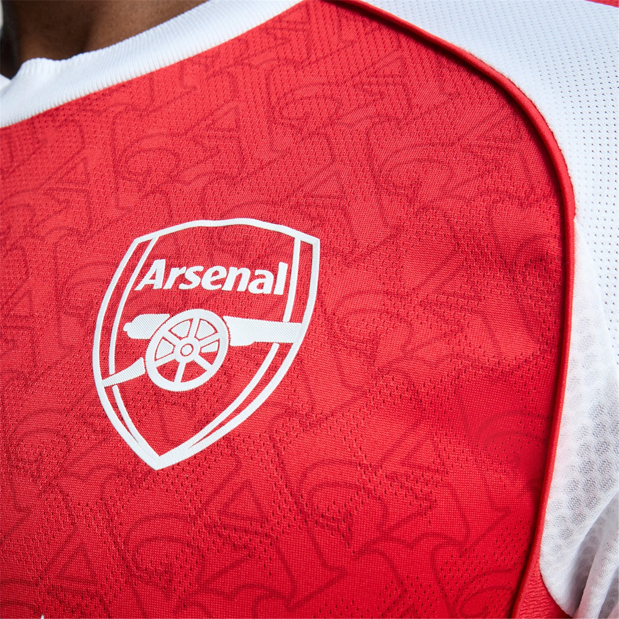 Adidas David Raya Arsenal FC Authentic Home Jersey 25/26 with EPL Patch - Better Scarlet/White - Official Football Shirt for Fans & Players - Perfect for Matchdays, Training & Soccer Enthusiasts