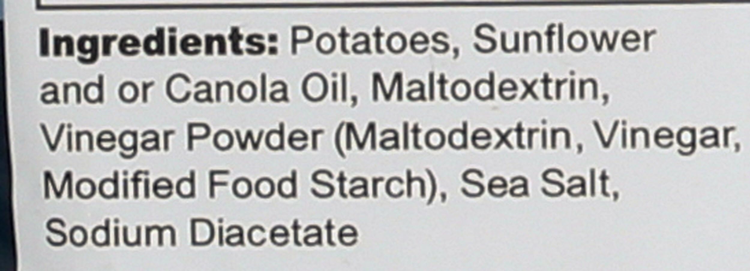 Great Lakes Salt and Vinegar Potato Chips - 8oz Bag | Crunchy Kettle Cooked Snacks for Parties, Picnics & Lunchboxes | Gluten Free & Non-GMO