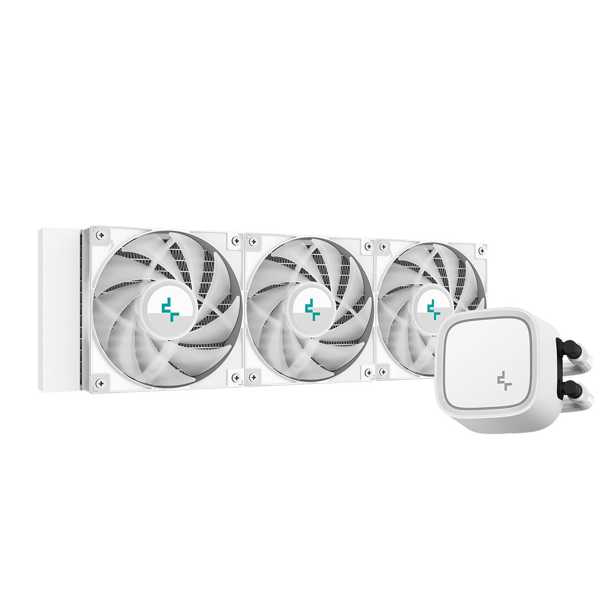 Deepcool LE720 360mm ARGB AIO Liquid CPU Cooler - White | High Performance Cooling for Gaming PCs & Workstations | Perfect for Intel/AMD Processors