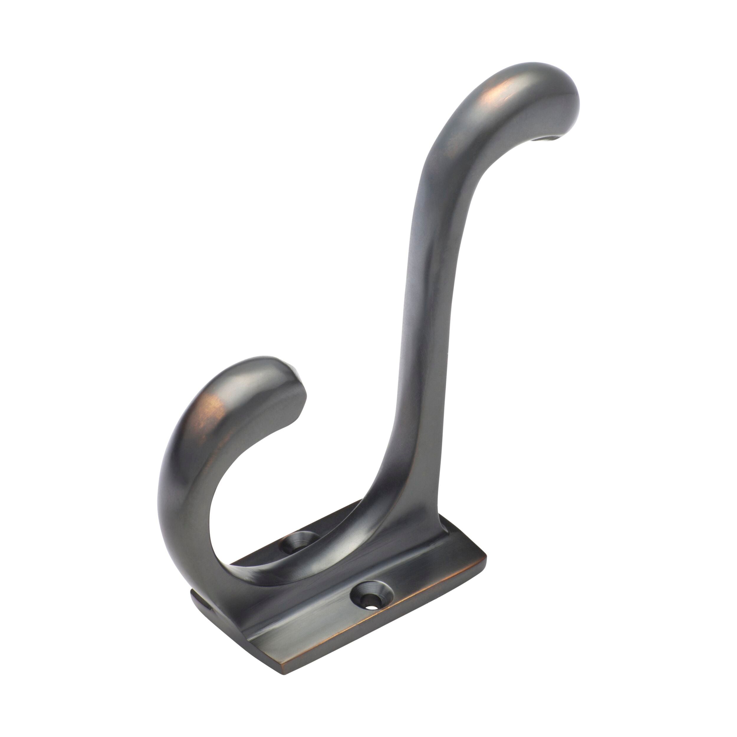Vintage Copper Hat & Coat Hook - 4031 Retro Wall Mounted Hook for Coats, Hats & Keys (85x90mm) - Perfect for Entryway, Bedroom & Bathroom Organization
