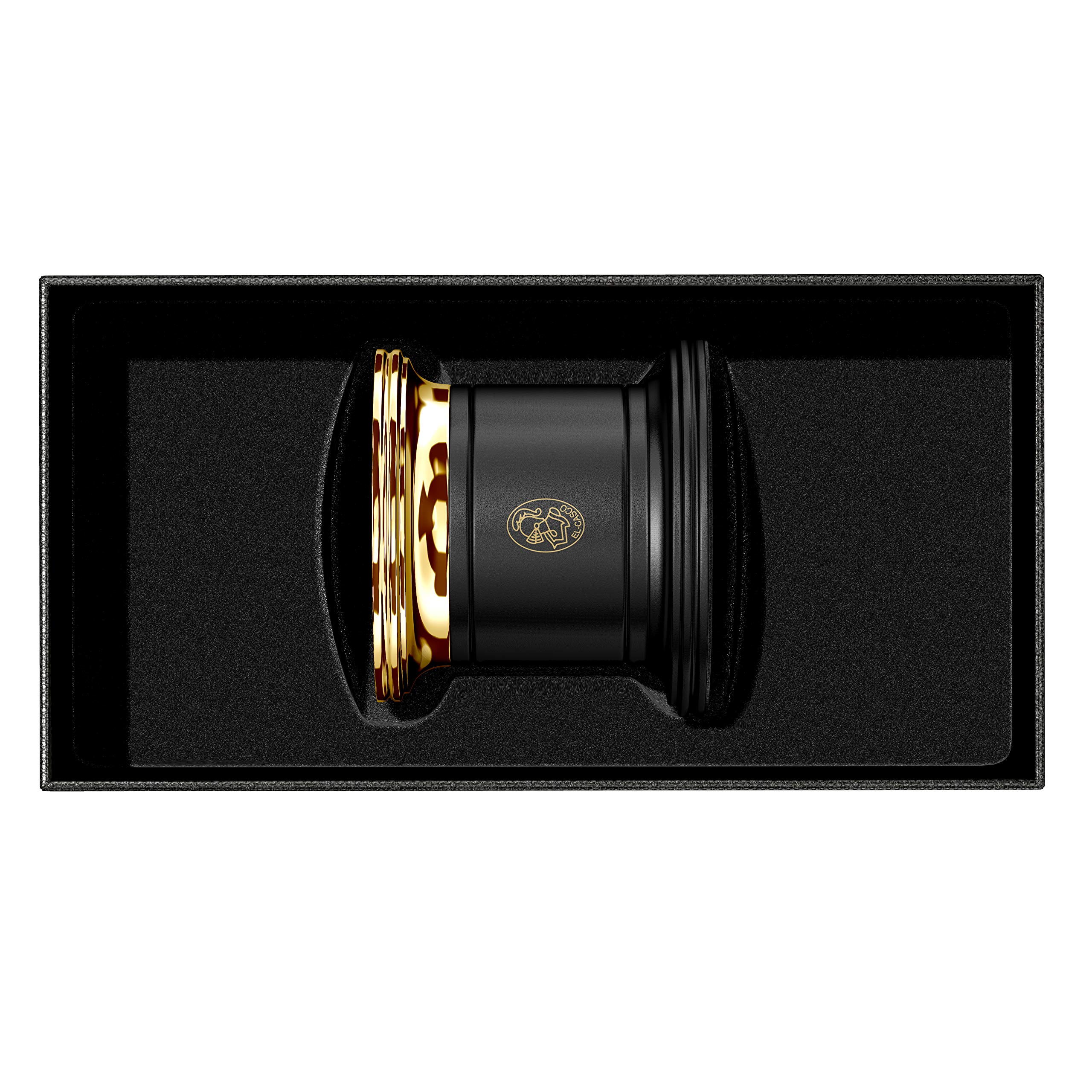 M657LN Magnetic Pot Clips - Black & Gold for Secure Cooking, Hanging Utensils in Kitchen