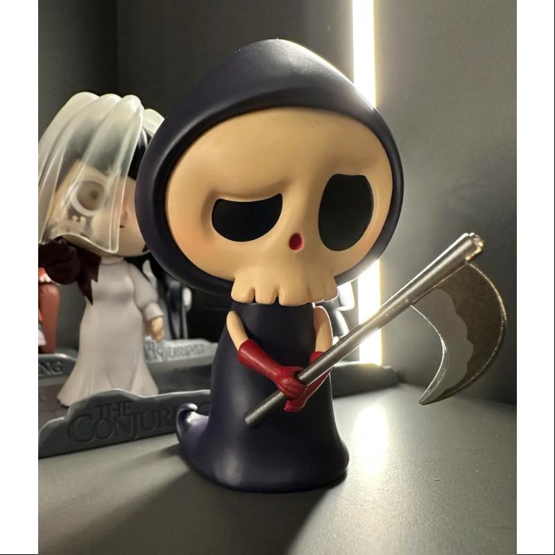 Labubu The Monsters Carnival Series Death Action Figure - Limited Edition Collectible Toy for Anime Fans & Art Lovers | Perfect for Display, Gifts, and Pop Culture Collections