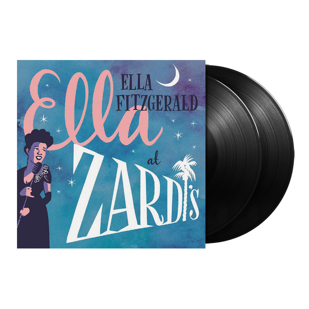 Ella Fitzgerald - Ella At Zardi's 2LP Vinyl Record - Classic Jazz Music for Home Listening & Gift Giving