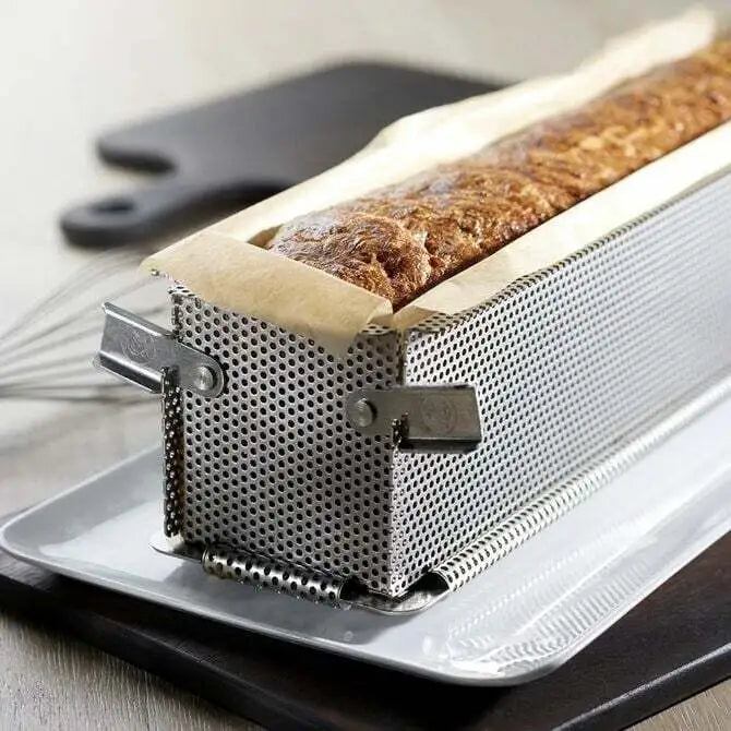 GEOforme Perforated Foldable Pastry Dough Mold - Perfect for Baking Pies, Tarts, and Quiches at Home
