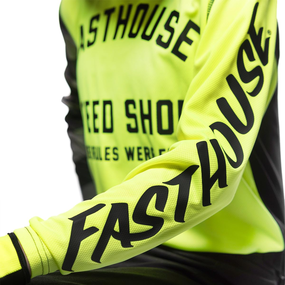 FASTHOUSE Youth Carbon Fiber Cycling Jersey - Lightweight & Breathable Bike Shirt for Boys & Girls - Perfect for Road Biking, Mountain Cycling & Outdoor Sports