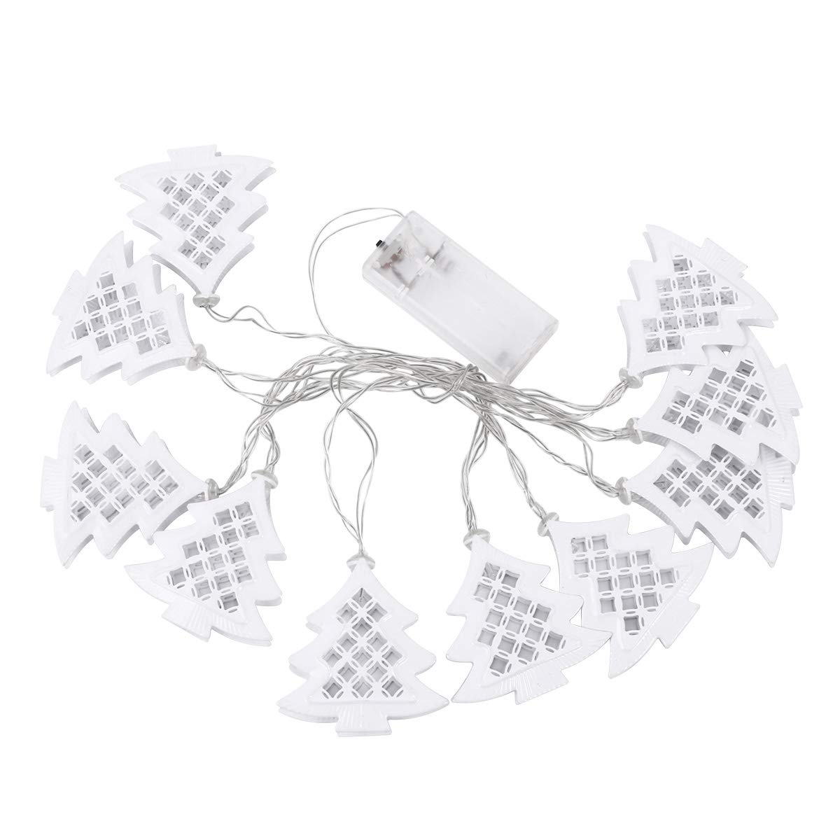 Balacoo Christmas Decoration LED String Lights - 50ft Outdoor Waterproof Fairy Lights for Holiday Decor, Party, Garden, Patio & Tree Lighting