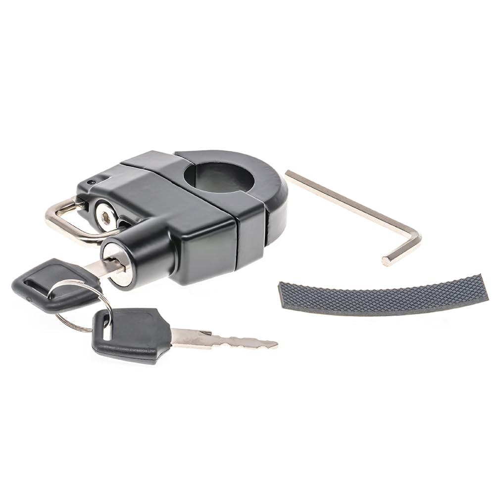 Secure Motorcycle Helmet Lock - Anti-Theft & Tamper-Proof Helmet Security Device for Scooters, Street Bikes & Cruisers | Perfect for Parking, Commuting & Outdoor Riding