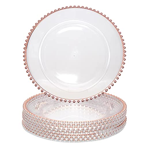 Acrylic Round Rose Gold
