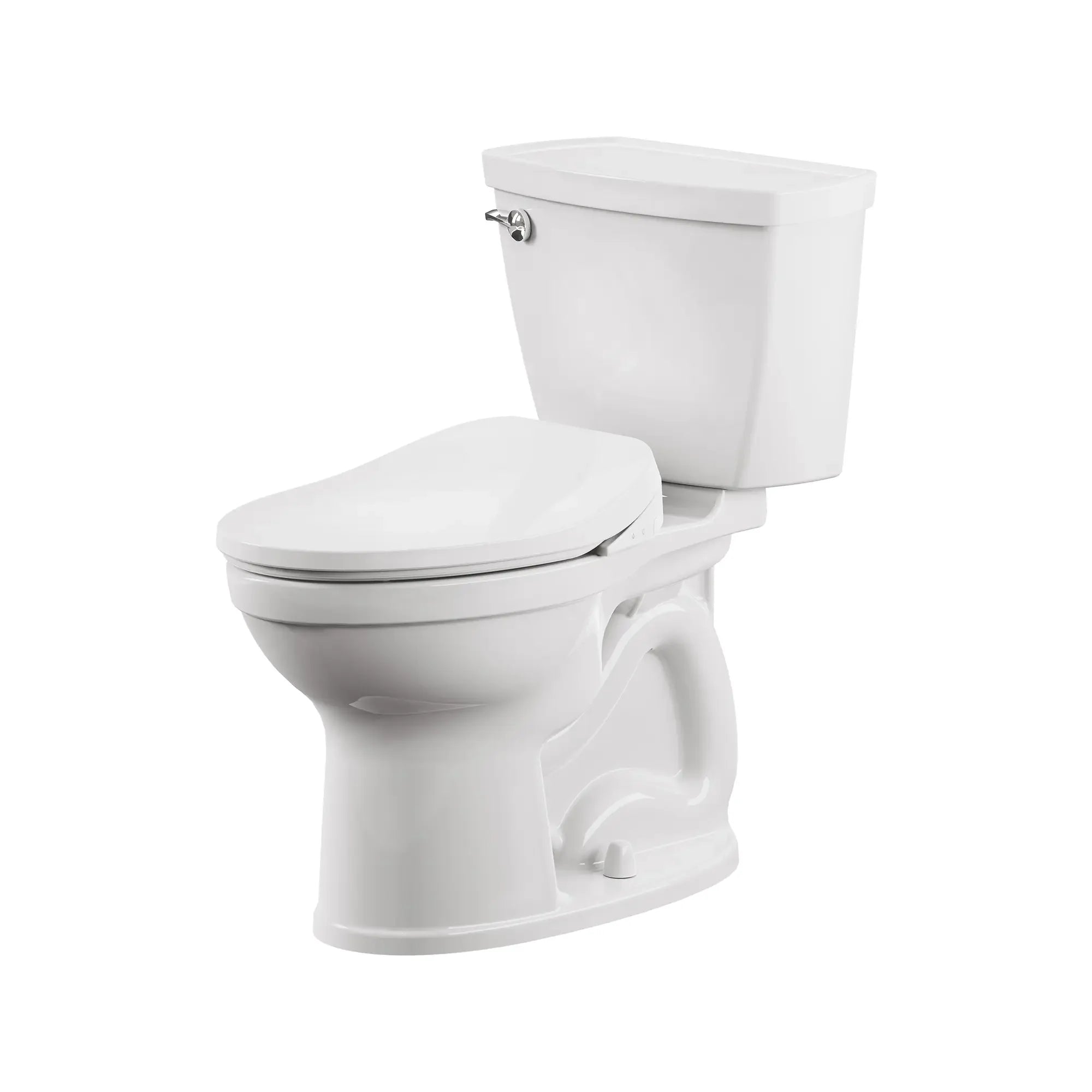 AquaWash® 2.0 SpaLet® Bidet Toilet Seat with Titan Chair Height Elongated 1.6 GPF/6.0 LPF Toilet Combo - Perfect for Modern Bathroom Upgrade & Enhanced Hygiene Experience