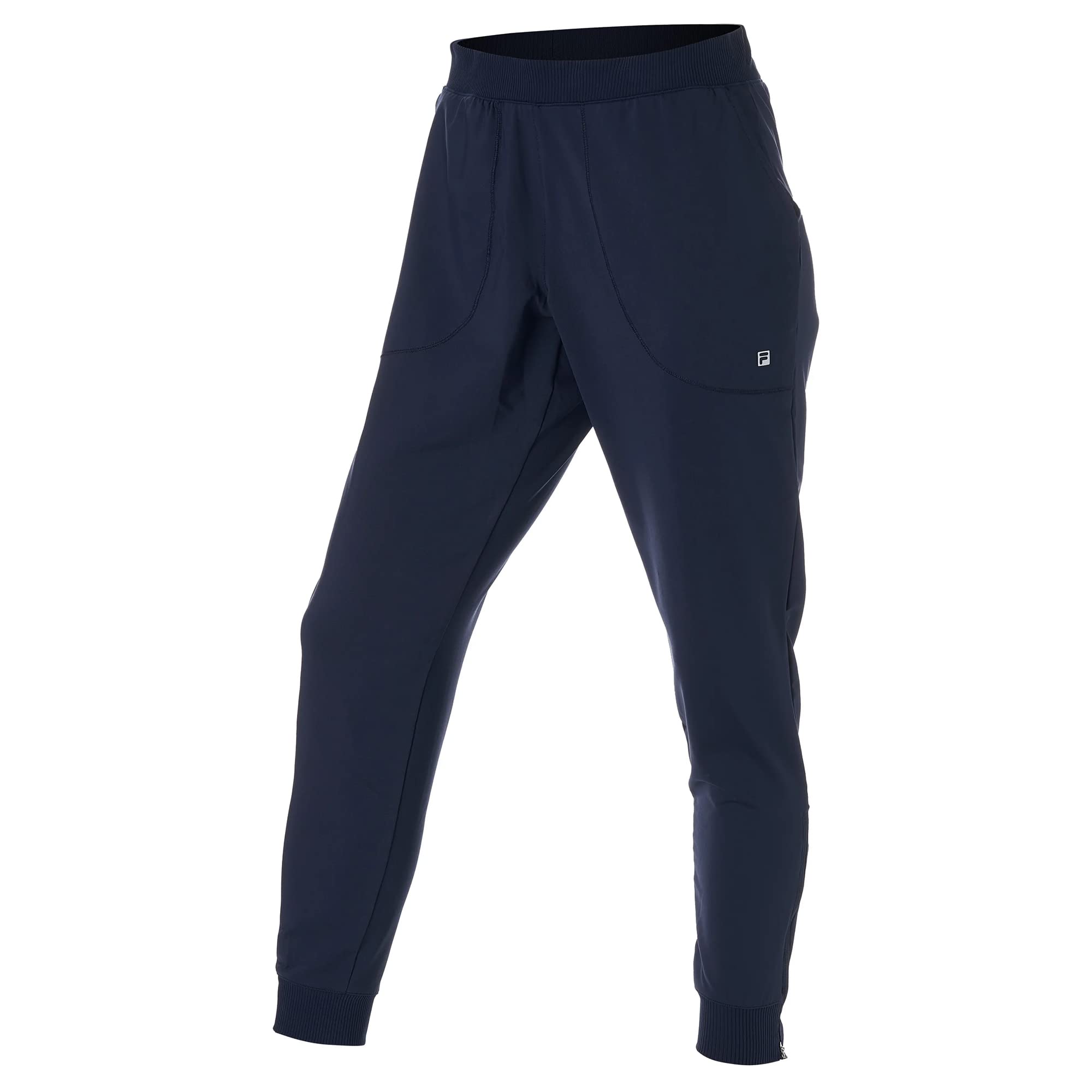 Fila Essentials Men's Casual Pants - Navy Blue Comfortable Athletic Joggers for Workout, Running & Lounge Wear