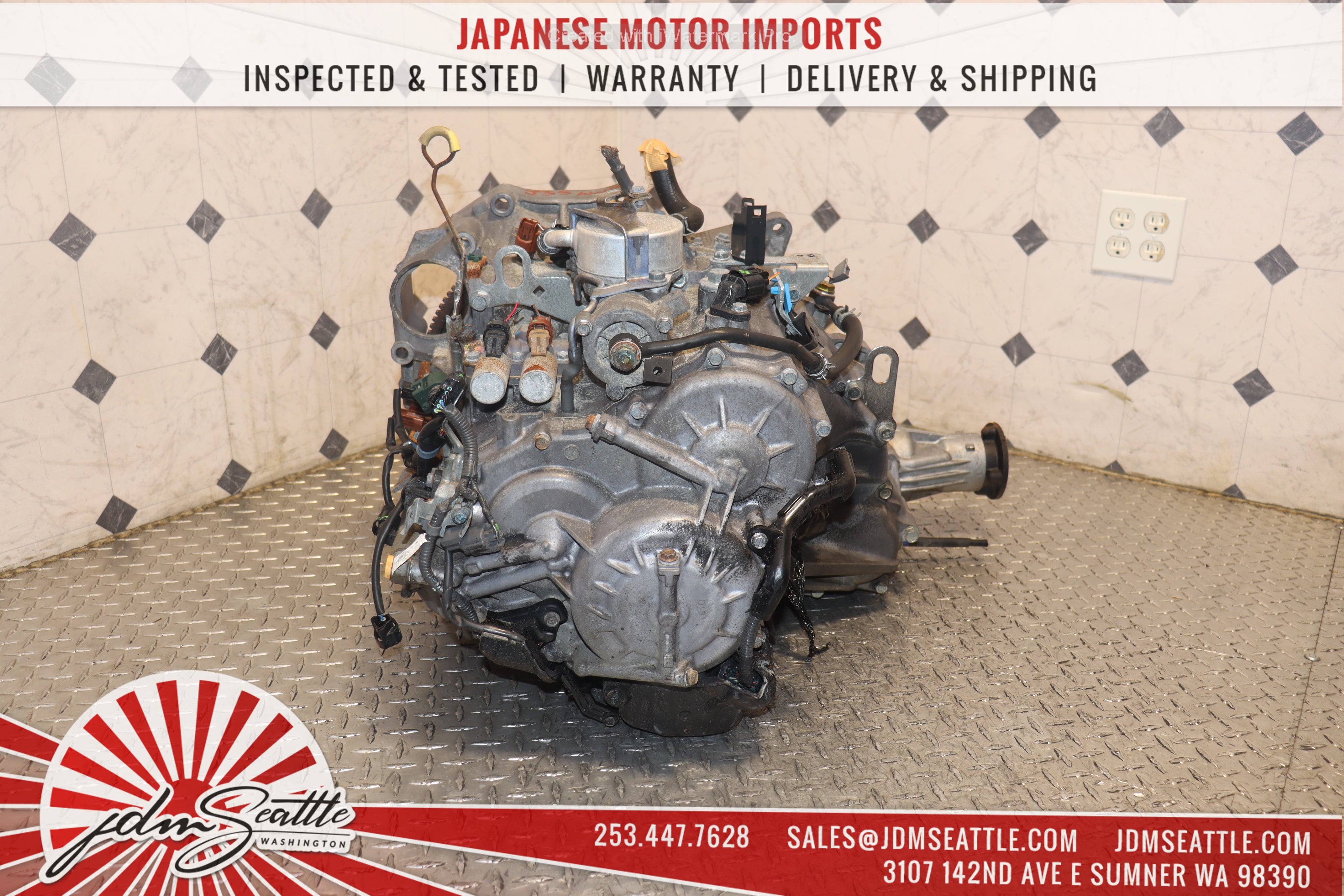JDM J35A Automatic AWD Transmission for 2001-2002 Acura MDX & 2003-2005 Honda Pilot - Perfect for Off-Roading & Performance Upgrades