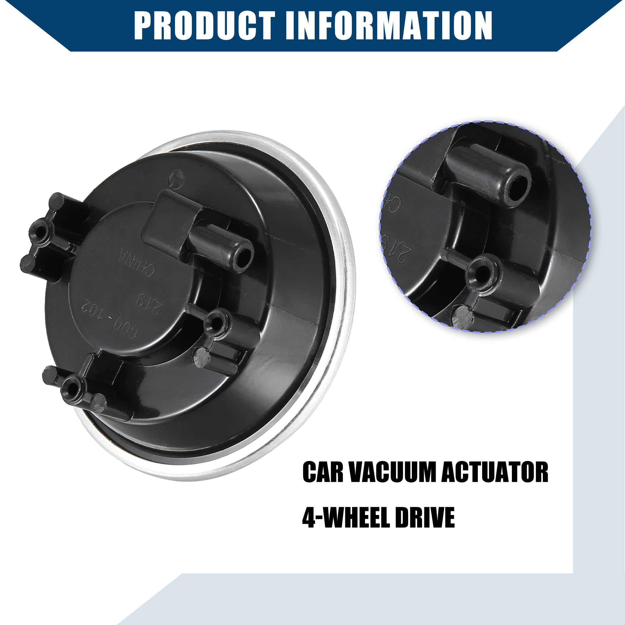 Chevy S10 Blazer & GMC S15 Jimmy 4WD Front Differential Vacuum Actuator (1983-2005) - Durable Replacement Part for Off-Roading & 4x4 Adventures - 1pc
