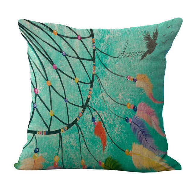 Dreamcatcher Pillow Cases - Soft & Breathable Bohemian Style Bedding for Home Decor, Gifts, and Spiritual Comfort | Perfect for Bedrooms, Meditation Spaces, and Boho Chic Interiors