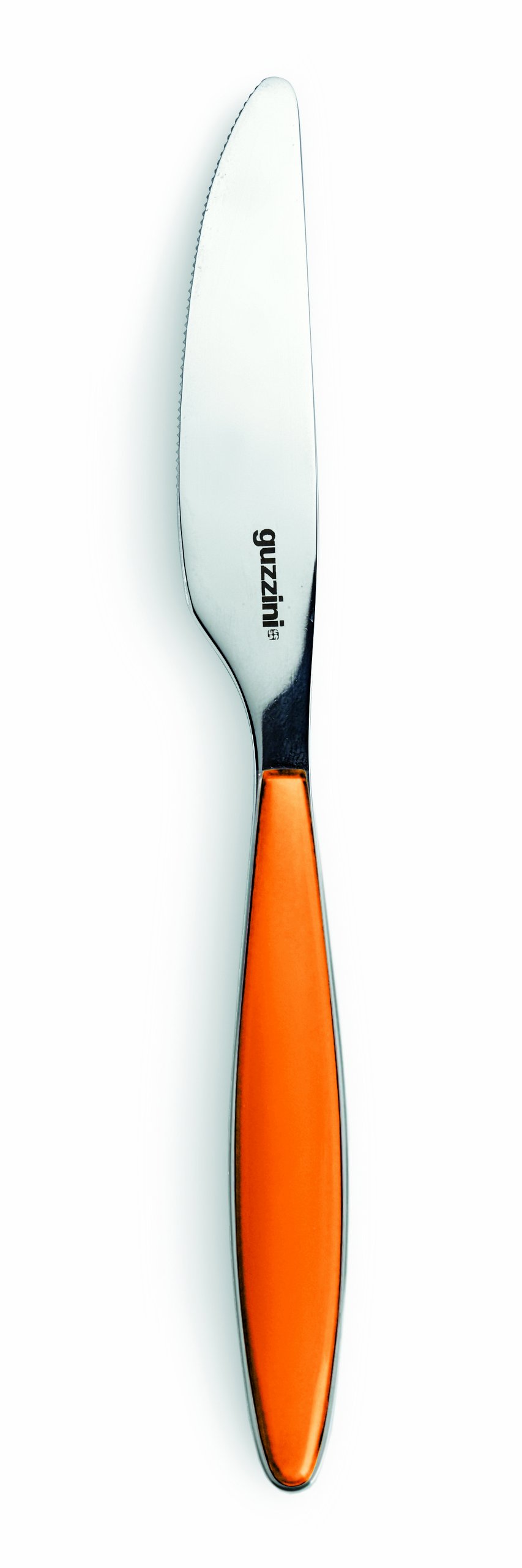 Guzzini Feeling 6.7-Inch Orange Fruit Knife - Premium Stainless Steel Blade for Slicing Apples, Peaches & Citrus Fruits - Perfect for Kitchen, Picnics & Fruit Platters