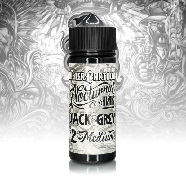 Eternal Bishop x Mister Cartoon Premium Tattoo Ink Set - Professional Tattoo Artist Supplies for Black & Grey Tattoos, Perfect for Tattoo Studios and Home Artists