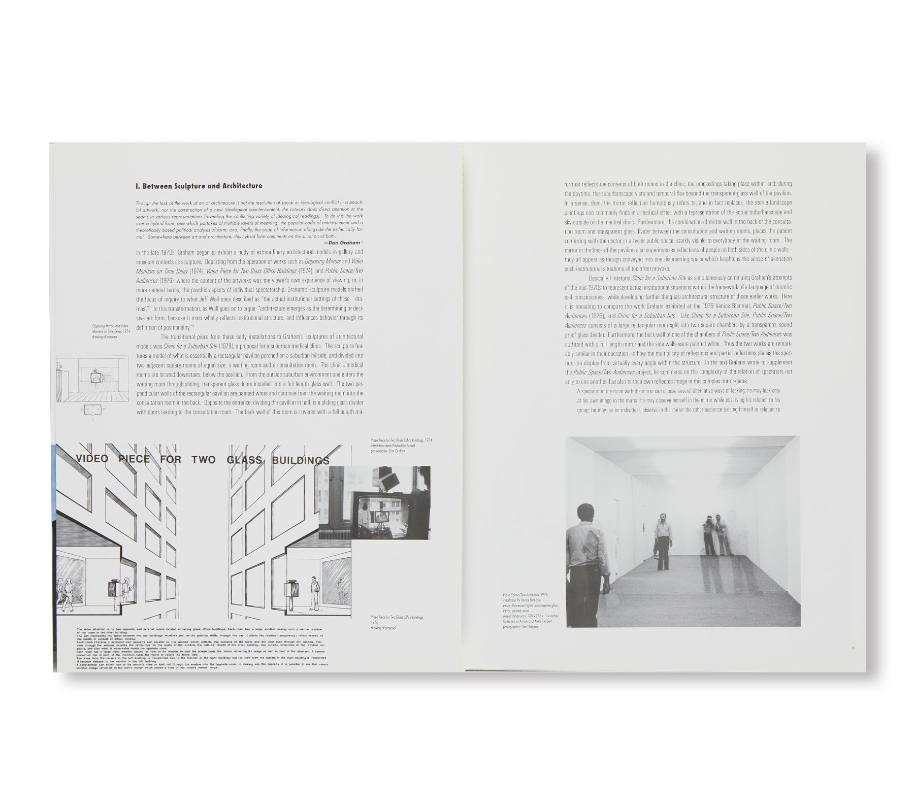 MODELS TO PROJECTS 1978-1995 by Dan Graham | Architectural Art Book for Collectors & Designers | Perfect for Art Exhibitions & Creative Inspiration