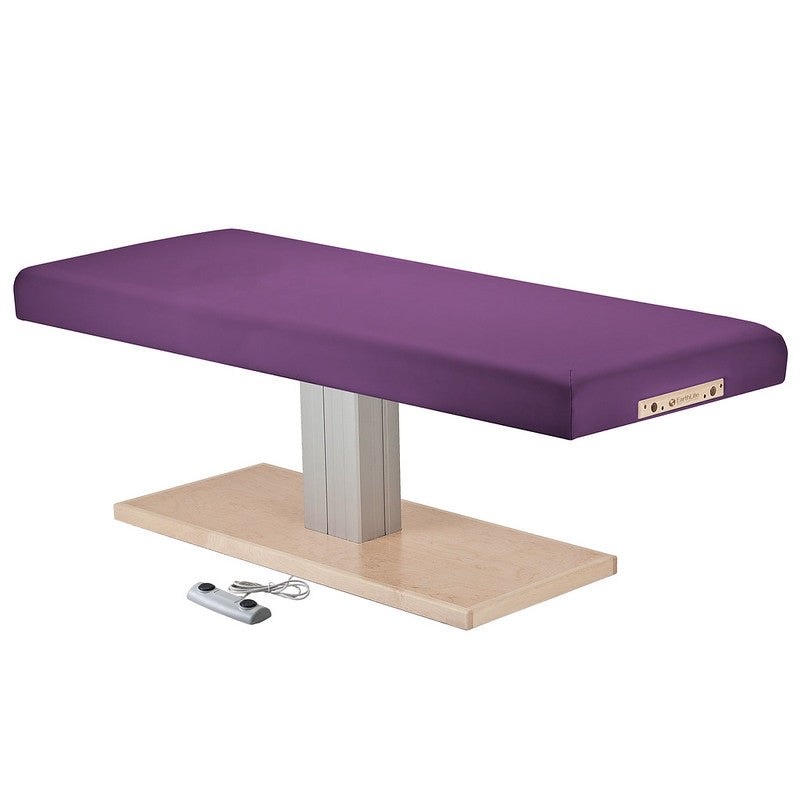 Earthlite Everest Spa Pedestal Electric Treatment Table - Professional Massage Table for Chiropractors & Physical Therapists - Perfect for Spa, Clinic & Home Use