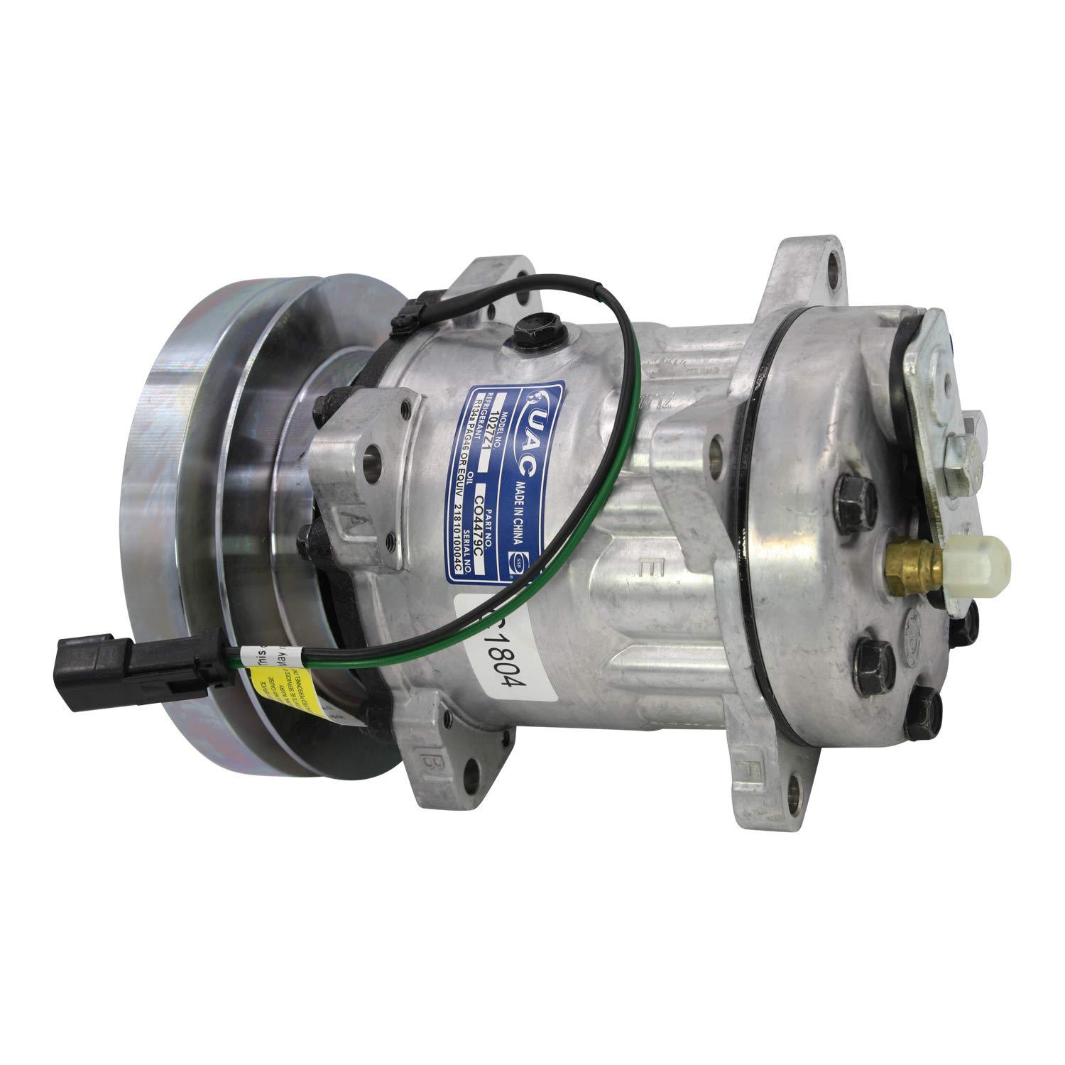 AC Compressor for Caterpillar Models - OEM 1065016E 1065122 3E1909 Replacement | Heavy Duty Truck & Construction Equipment Air Conditioning System