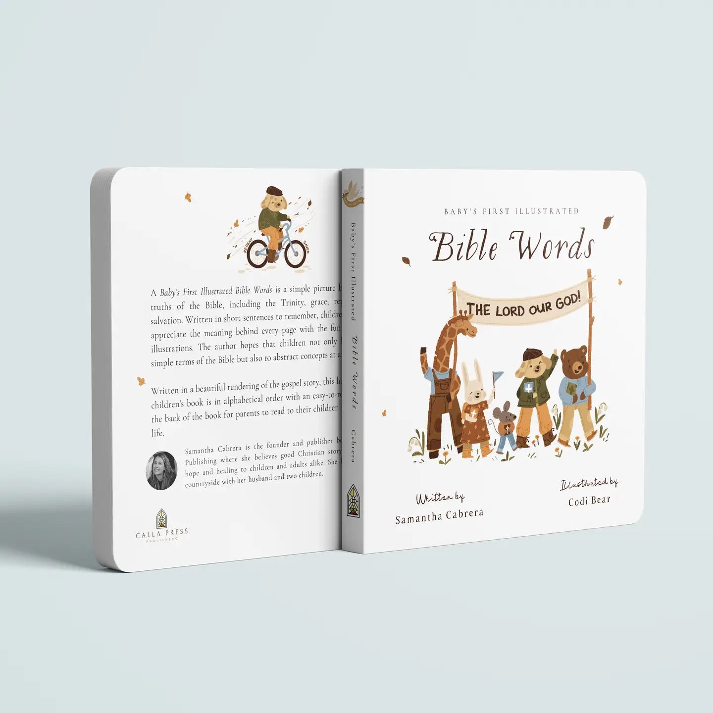 My First Illustrated Bible Words Book for Kids - Fun & Educational Christian Learning for Toddlers & Preschoolers - Perfect for Bedtime Stories & Sunday School