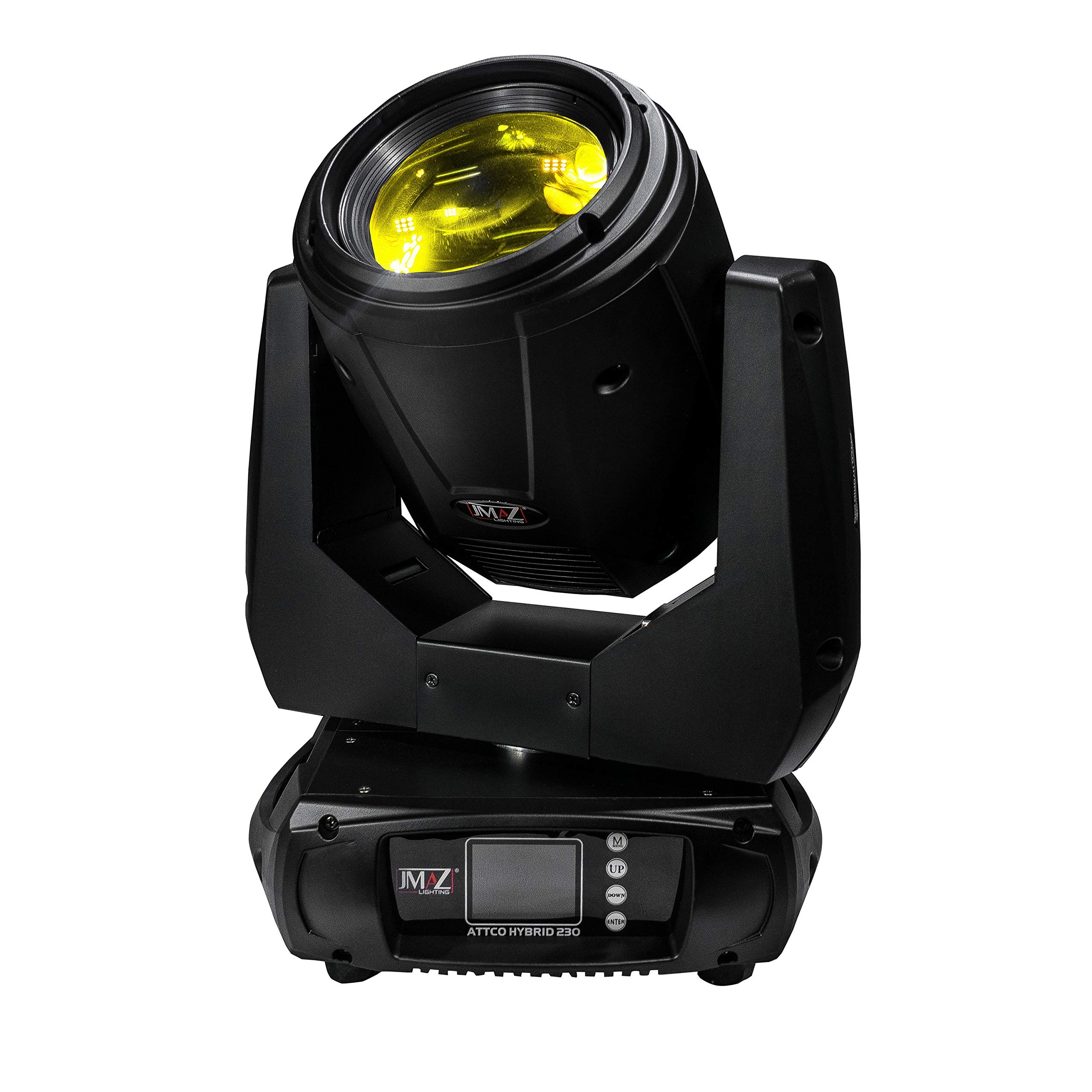JMAZ Attco Beam 230 LED Moving Head Light with Prism Effect - Professional Stage Lighting for Concerts, DJ Shows, and Theater Performances