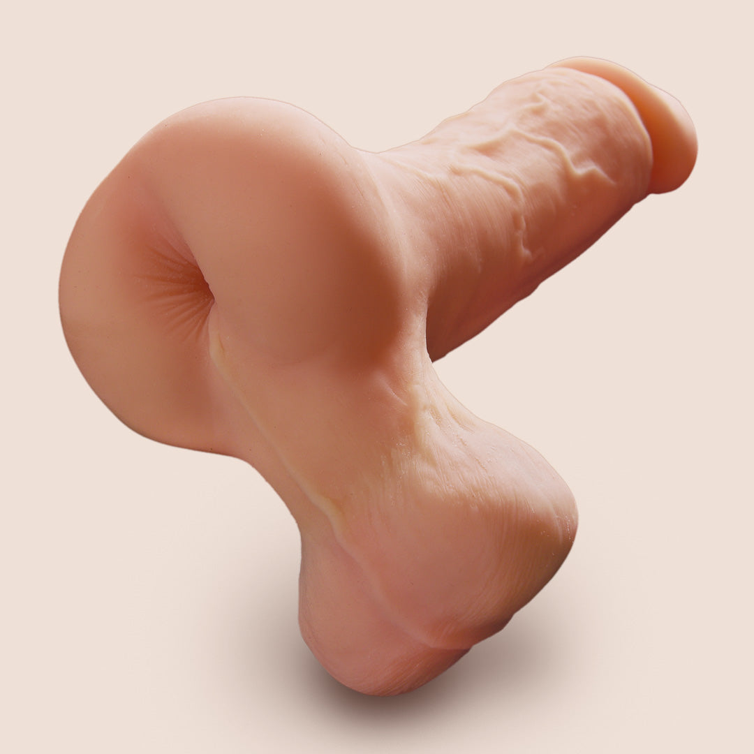 Realistic PDX Male Reach Around Stroker - Premium Adult Toy for Solo Pleasure & Couples Play - Enhance Intimacy & Sensation in Bedroom & Travel Use