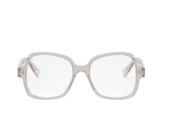 Celine THIN CL50148I 045 Shiny Opaline Pink Geometric Women's Eyeglasses | Fashion Optical Frames for Women | Perfect for Work, Reading & Everyday Wear