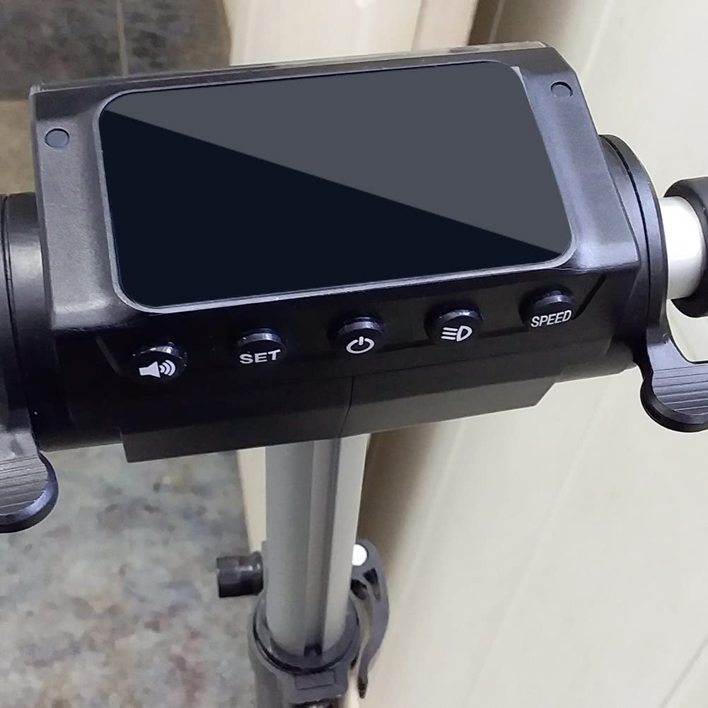 KUGOO S1 S2 S3 Electric Scooter Accessories Kit - Plastic Screen Cover, Left/Right Thumb Handles & Lamp Housing Replacement Parts | Perfect for Commuting, Urban Travel & Scooter Maintenance